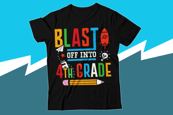 Blast Off into 4th Grade T-shirt: A Practical Guide for Educators and Parents