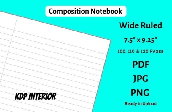 Composition Notebook Kdp Interior Wide: A Versatile Tool for Everyday Use