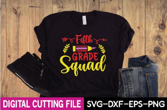 Fifth Grade Squad SVG: Creative Design for All