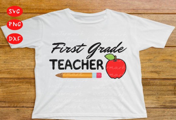 First Grade Teacher Svg, 1st Grade Teach: A Versatile Digital Asset for Educators and Creators