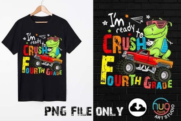 I'm Ready to Crush 4th Grade Dinosaur: A Creative and Educational Resource